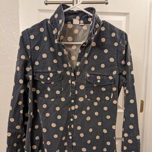 Women's Roxy Button Up Shirt Sz Medium